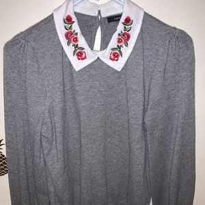 Long sleeve collar shirt
